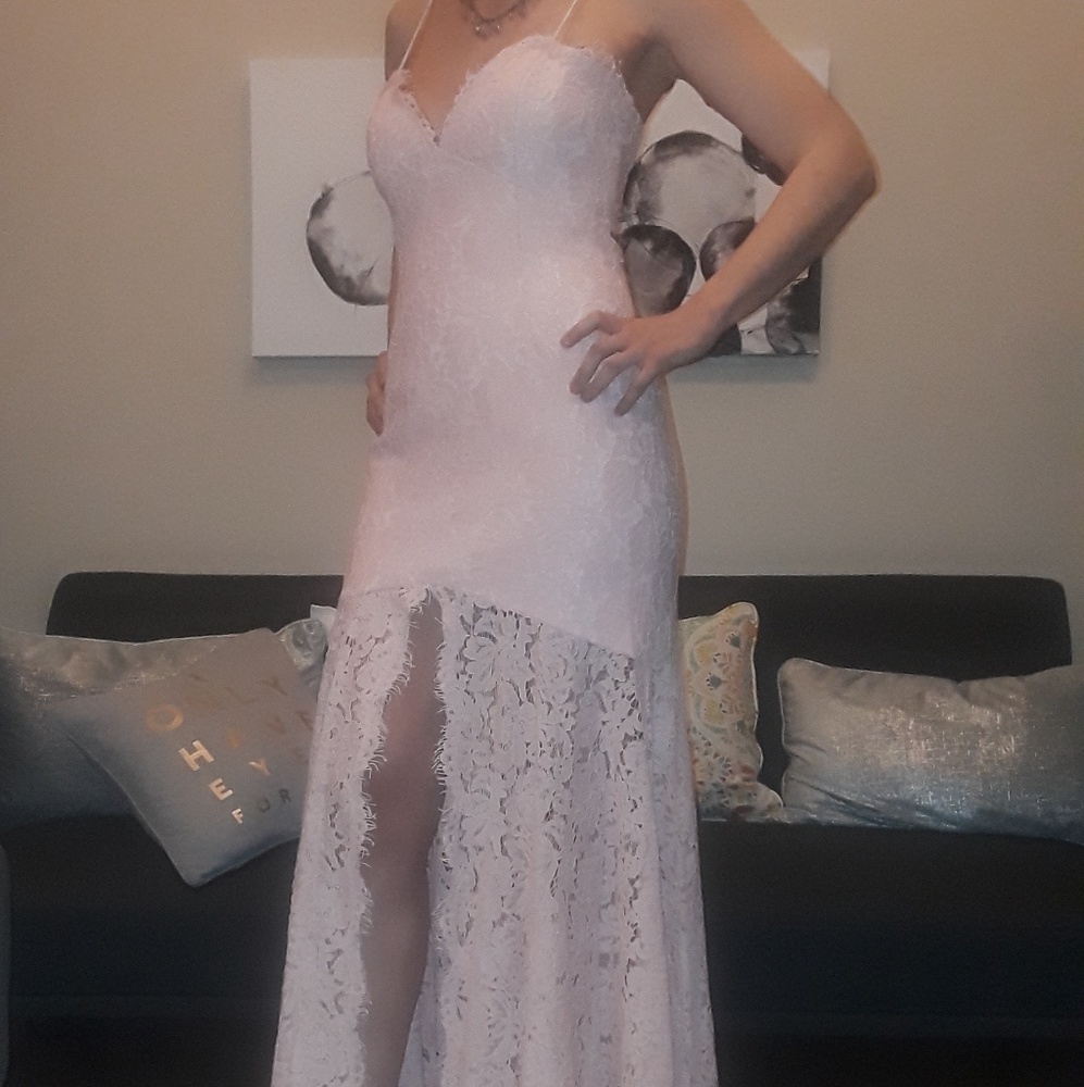 NWOT Fame and partners pink dress